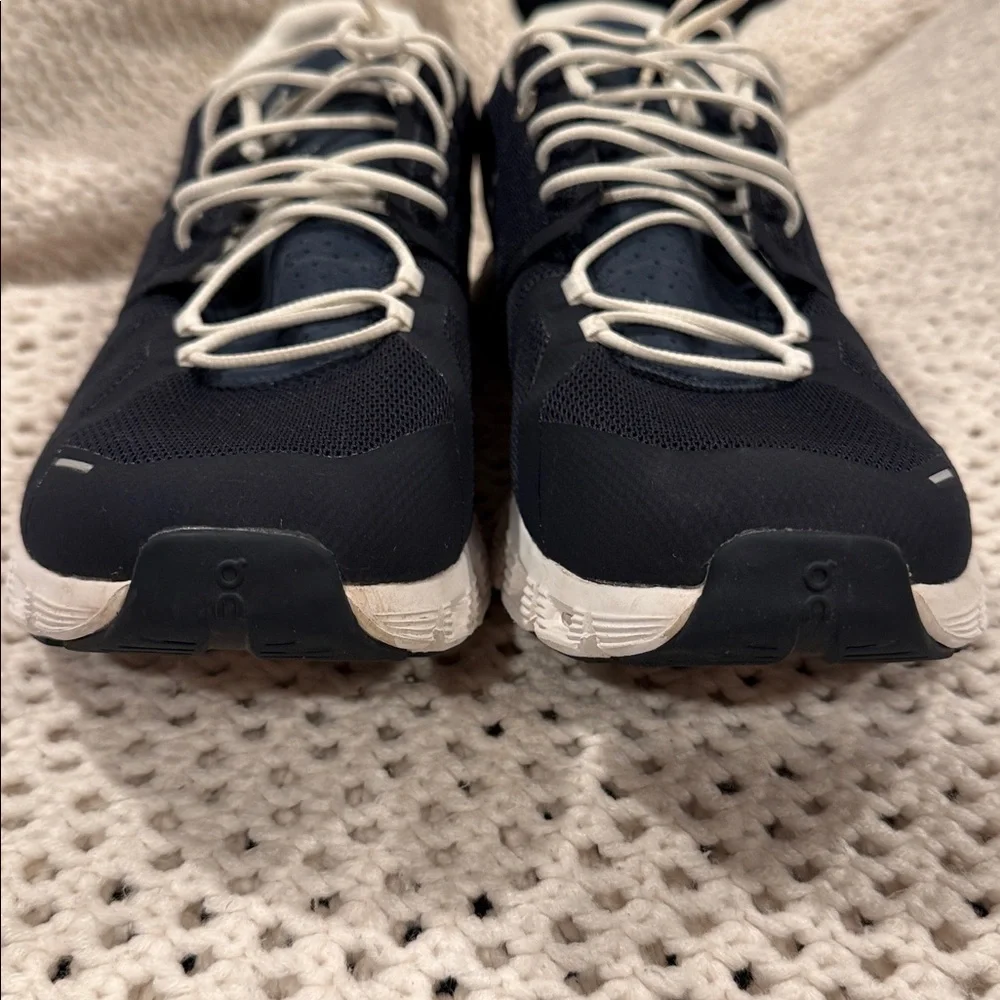 On Cloud M 12.5  Running Men's Dark Blue Athletic Shoes - Picture 5 of 9